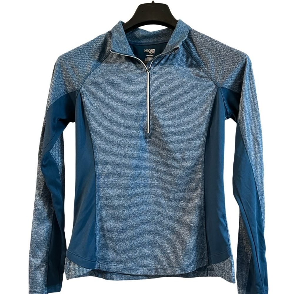Danskin Now Dri-More Quarter-Zip Running Shirt